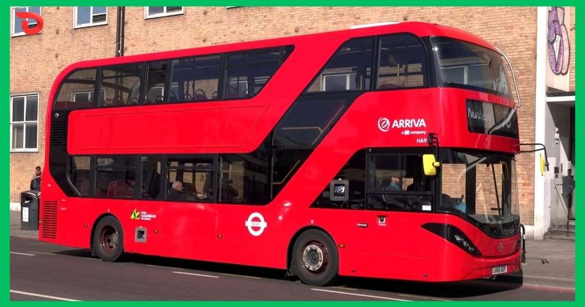 Standard double-decker bus
