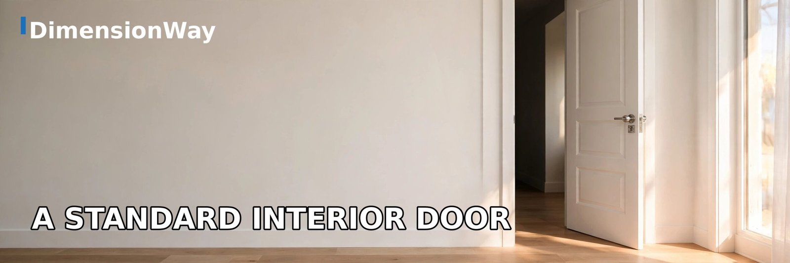 Standard white interior door 80 inches tall in a home hallway.
