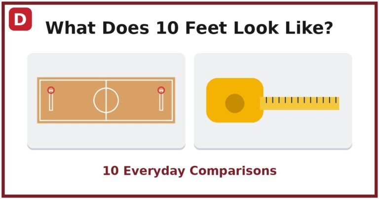 What Does 10 Feet Look Like? 10 Everyday Comparisons