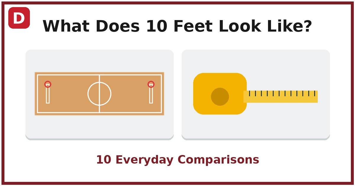 What Does 10 Feet Look Like? 10 Everyday Comparisons