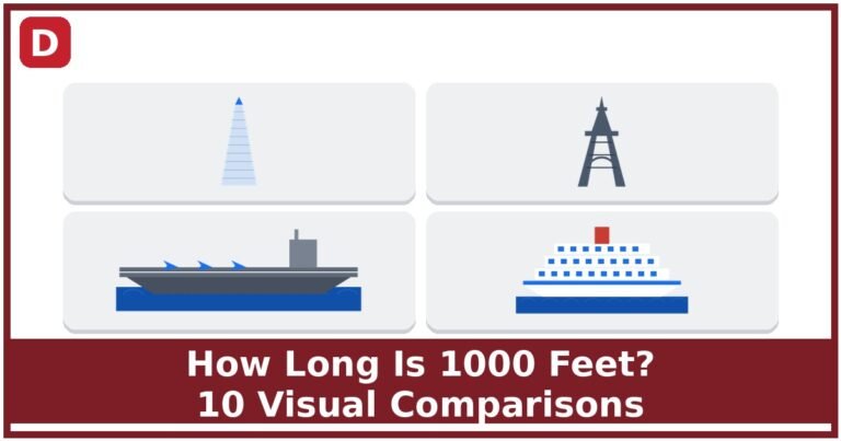 How Long Is 1000 Feet? 10 Visual Comparisons