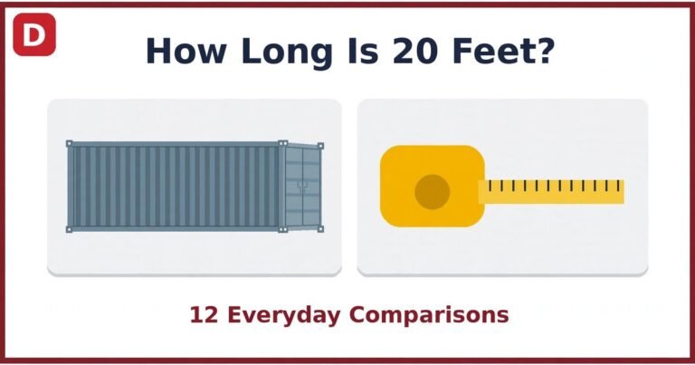 How Long Is 20 Feet? 12 Things That Measure It