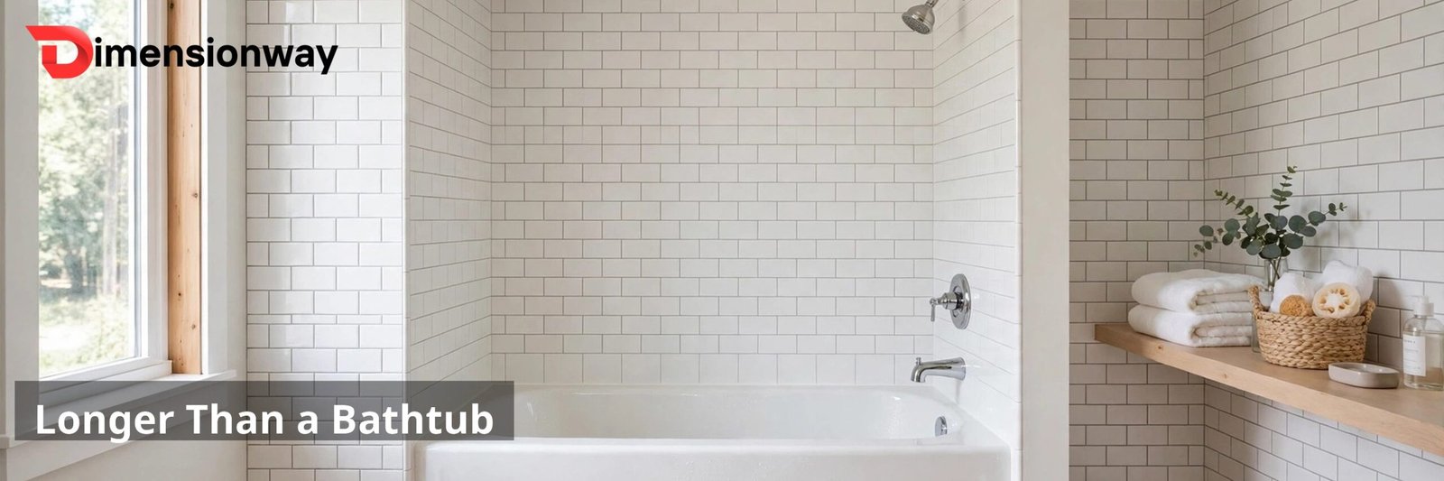 Twin mattress compared to a standard bathtub.