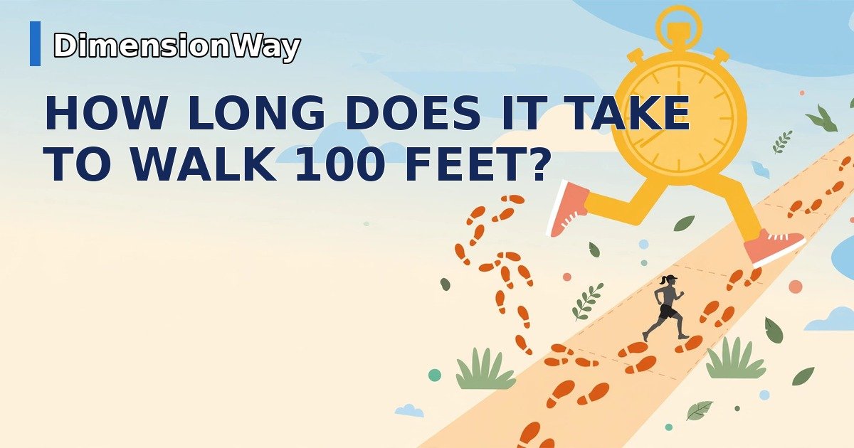 Featured image of a person walking 100 feet while a stopwatch measures the time